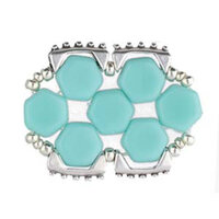Keramoti - Honeycomb Bead Side Bead - CYM-HC-012328