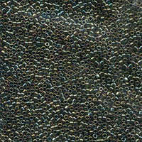 Miyuki 11/0 Delica Bead - DB024 - Metallic Green