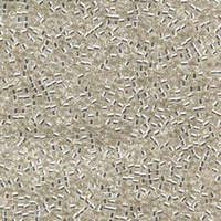 Miyuki 11/0 Delica Bead - DB041 - Silver Lined Crystal