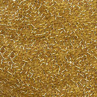 Miyuki 11/0 Delica Bead - DB042 - Silver Lined Gold