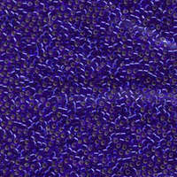 Miyuki 11/0 Delica Bead - DB047 - Silver Lined Sapphire