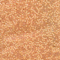 Miyuki 11/0 Delica Bead - DB067 - Lined Flesh AB