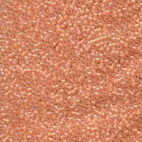 Miyuki 11/0 Delica Bead - DB068 - Lined Yellow / Orange AB
