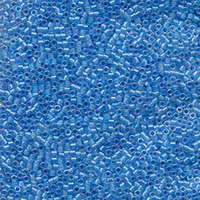 Miyuki 11/0 Delica Bead - DB076 - Lined Light Blue AB