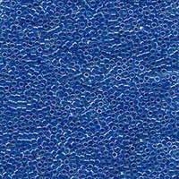 Miyuki 11/0 Delica Bead - DB077 - Lined Blue AB
