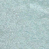 Miyuki 11/0 Delica Bead - DB083 - Lined Light Aqua AB