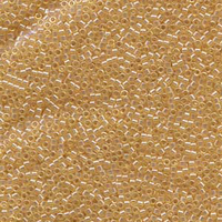 Miyuki 11/0 Delica Bead - DB099 - Transparent Light Topaz Lustre