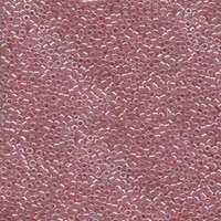 Miyuki 11/0 Delica Bead - DB106-1 - Transparent Pink Luster - Lead Free