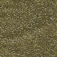 Miyuki 11/0 Delica Bead - DB124 - Transparent Chartreuse Luster