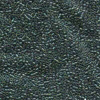 Miyuki 11/0 Delica Bead - DB125 - Emerald Gold Luster
