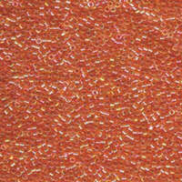 Miyuki 11/0 Delica Bead - DB151 - Transparent Tangerine AB