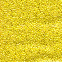 Miyuki 11/0 Delica Bead - DB160 - Opaque Yellow AB