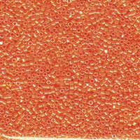 Miyuki 11/0 Delica Bead - DB161 - Opaque Orange AB