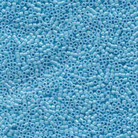 Miyuki 11/0 Delica Bead - DB164 - Opaque Light Blue AB