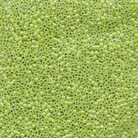 Miyuki 11/0 Delica Bead - DB169 - Opaque Chartreuse AB