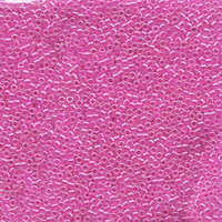 Miyuki 11/0 Delica Bead - DB247 - Crystal Lined Fuchsia Luster