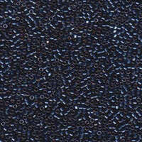 Miyuki 11/0 Delica Bead - DB278 - Lined Dark Blue Luster