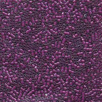 Miyuki 11/0 Delica Bead - DB281 - Lined Pale Blue / Magenta Luster