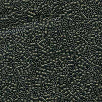 Miyuki 11/0 Delica Bead - DB311 - Matte Metallic Olive Grey