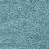 Miyuki 11/0 Delica Bead - DB375 - Matte Metallic Light Aqua