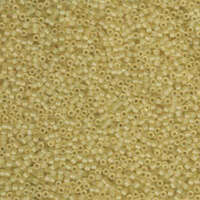 Miyuki 11/0 Delica Bead - DB382 - Matte Transparent Pale Topaz