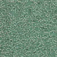 Miyuki 11/0 Delica Bead - DB385 - Matte Sea Glass Green