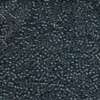Miyuki 11/0 Delica Bead - DB387 - Matte Transparent Montana
