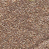 Miyuki 11/0 Delica Bead - DB411 - Galvanized Dyed Gold