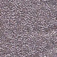 Miyuki 11/0 Delica Bead - DB429 - Galvanized Dyed Pale Lavender