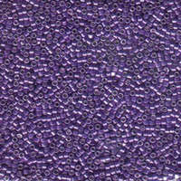 Miyuki 11/0 Delica Bead - DB430 - Galvanized Dyed Purple