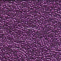 Miyuki 11/0 Delica Bead - DB431 - Galvanized Dyed Fuchsia