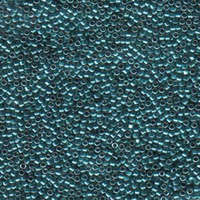 Miyuki 11/0 Delica Bead - DB432 - Galvanized Dyed Peacock Blue