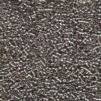 Miyuki 11/0 Delica Bead - DB436 - Galvanized Dyed Pewter