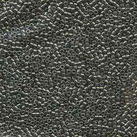 Miyuki 11/0 Delica Bead - DB452 - Galvanized Dyed Khaki
