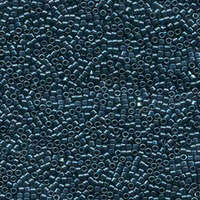 Miyuki 11/0 Delica Bead - DB459 - Galvanized Dyed Dark Teal