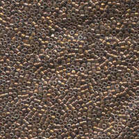Miyuki 11/0 Delica Bead - DB506 - Dark Red Gold AB