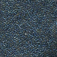 Miyuki 11/0 Delica Bead - DB514 - Dark Blue AB