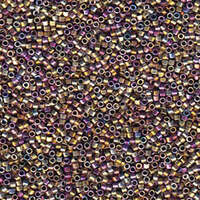 Miyuki 11/0 Delica Bead - DB541 - Palladium Gold Spectrum