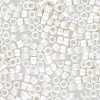 Miyuki 11/0 Delica Bead - DB551F - Frosted Silver Plate