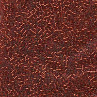 Miyuki 11/0 Delica Bead - DB603 - Silver Lined Dyed Burnt Orange