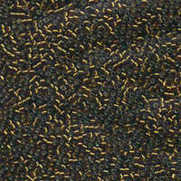 Miyuki 11/0 Delica Bead - DB604 - Silver Lined Dyed Golden Olive