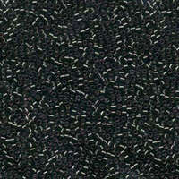 Miyuki 11/0 Delica Bead - DB606 - Silver Lined Dyed Khaki
