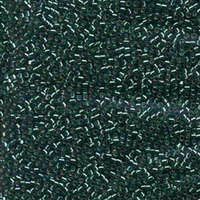 Miyuki 11/0 Delica Bead - DB607 - Silver Lined Dyed Teal