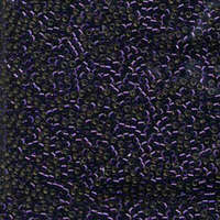 Miyuki 11/0 Delica Bead - DB609 - Silver Lined Dyed Dark Purple