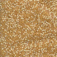 Miyuki 11/0 Delica Bead - DB621 - Silver Lined Beige Alabaster