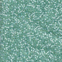 Miyuki 11/0 Delica Bead - DB626 - Silver Lined Light Mint Green Alabaster