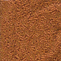 Miyuki 11/0 Delica Bead - DB653 - Opaque Dyed Pumpkin