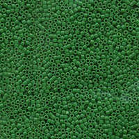 Miyuki 11/0 Delica Bead - DB655 - Opaque Dyed Kelly Green