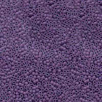 Miyuki 11/0 Delica Bead - DB660 - Dyed Opaque Lavender