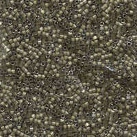 Miyuki 11/0 Delica Bead - DB671 - Silver Lines Variegated Taupe